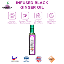 Load image into Gallery viewer, Infused Black Ginger Oil (Minyak Halia Hitam)